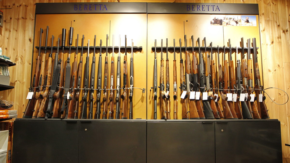 I Jämtland har 17 procent av invånarna ett vapen.