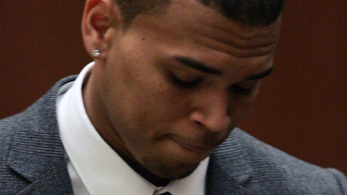Chris Brown dömdes år 2009.