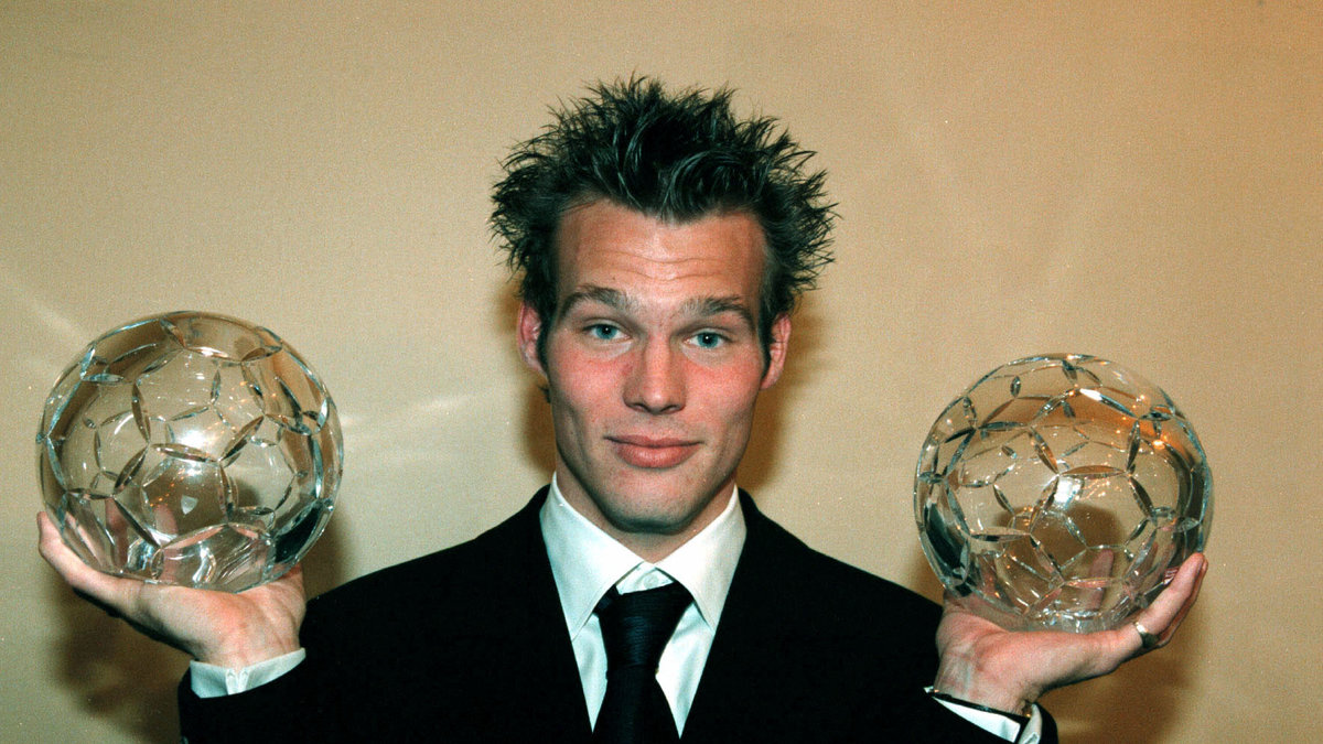 Ljungberg vann pris som årets mittfältare sex gånger.