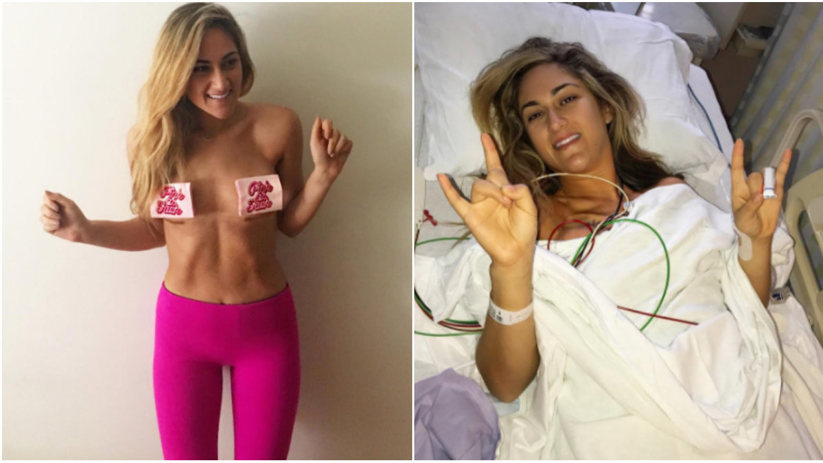 24-åriga Paige More har opererat bort brösten. 