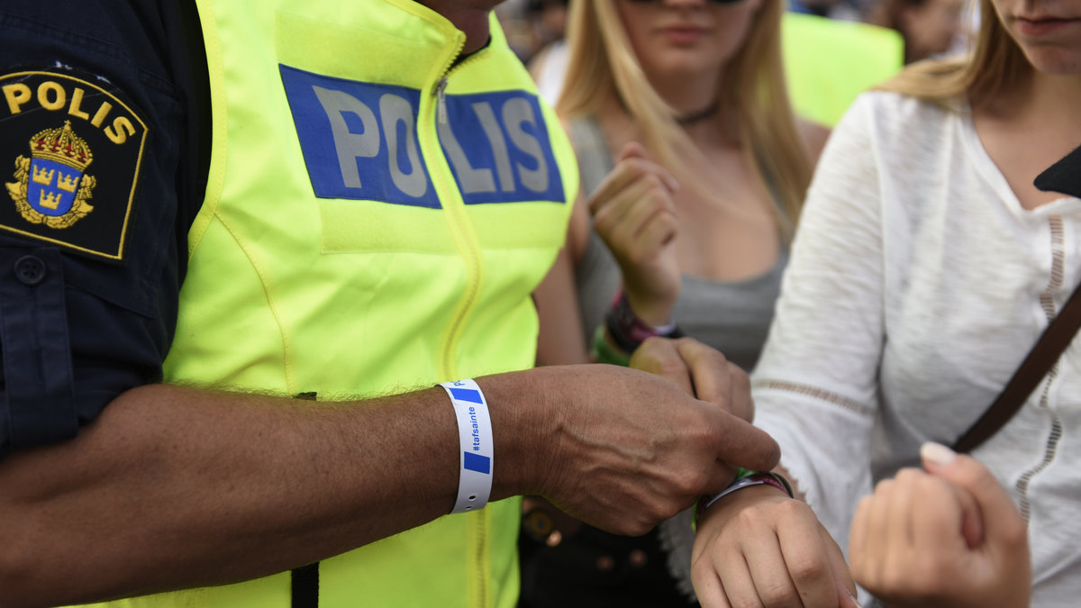 Fem misstänkta våldtäkter har ägt rum på Bråvalla under helgen. 