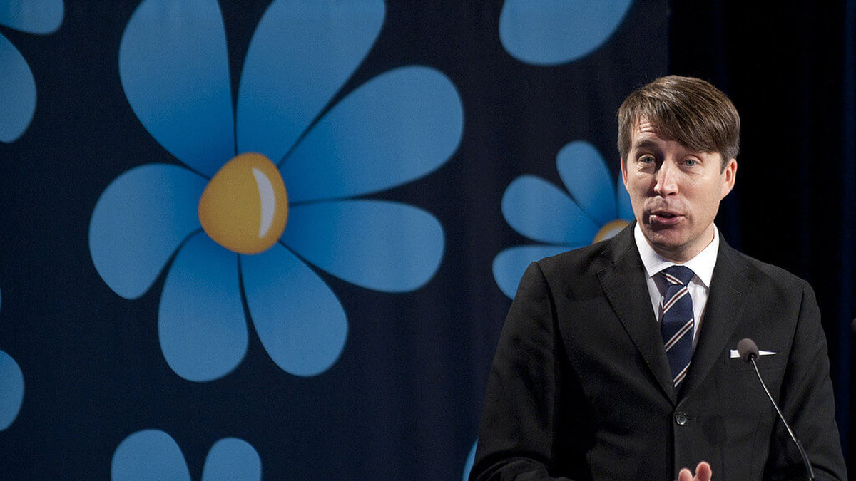 Richard Jomshof, partisekreterare Sverigedemokraterna. 