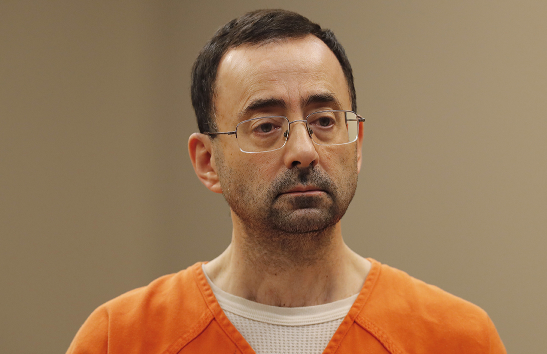 Larry Nassar. Larry Nassar.
