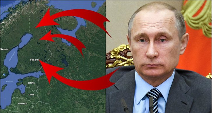 Ryssland, Finland, Vladimir Putin