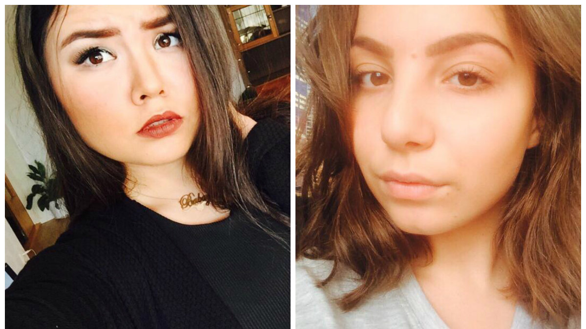 Farzana Khatibi, 17, och Amina Dzanic, 15, är trötta på de som inte förstår vad feminism innebär.