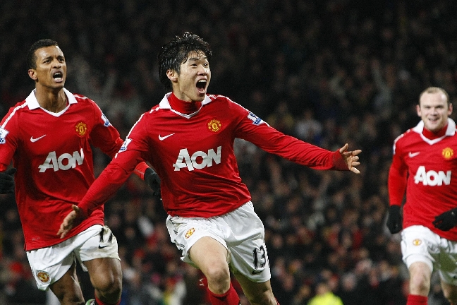 Ji-Sung Park, Manchester United, Arsenal, Premier League, Fotboll