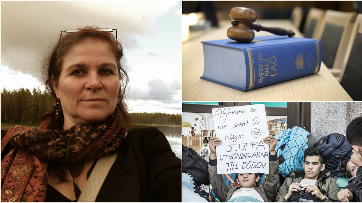 Lena Kronberg anser att flyktingar ska få sin dom utifrån åldern de har när de kommer till Sverige, inte när Migrationsverket tar tag i ärendet.