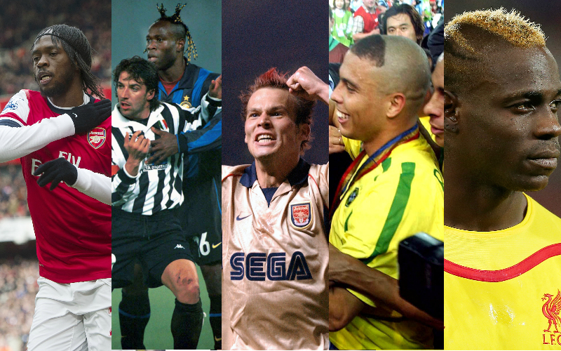 Frisyr, Mario Balotelli, David Cameron, David Luiz, Fredrik Ljungberg, David beckham, Carles Puyol, Roberto Baggio, Fotboll, Ronaldo