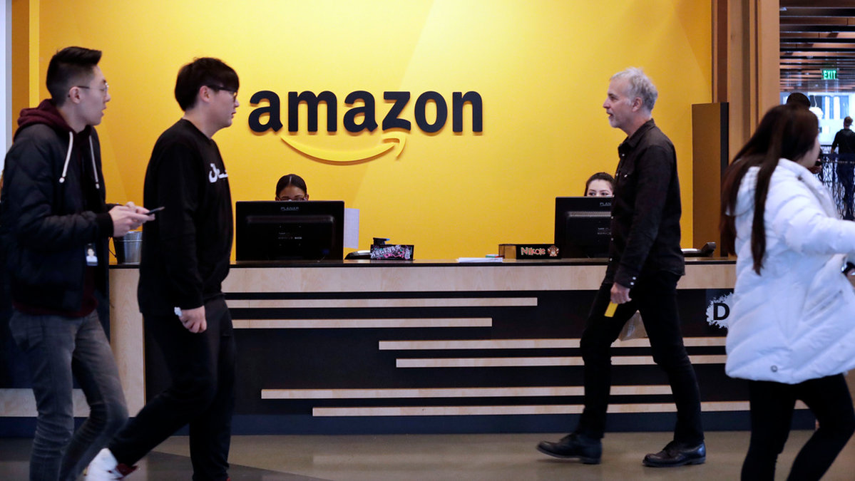 Anställda på Amazon riskerar att missa befordringar om de arbetar på distans. Arkivbild.