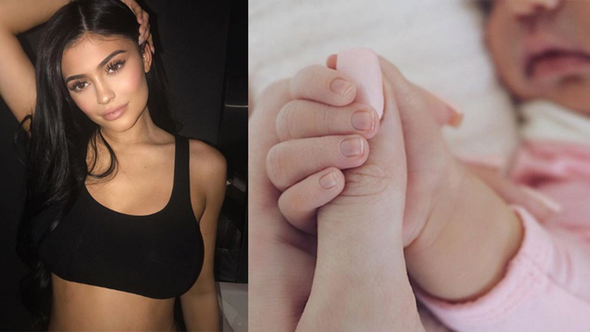 Kylie Jenner döper dottern till Stormi Webster.
