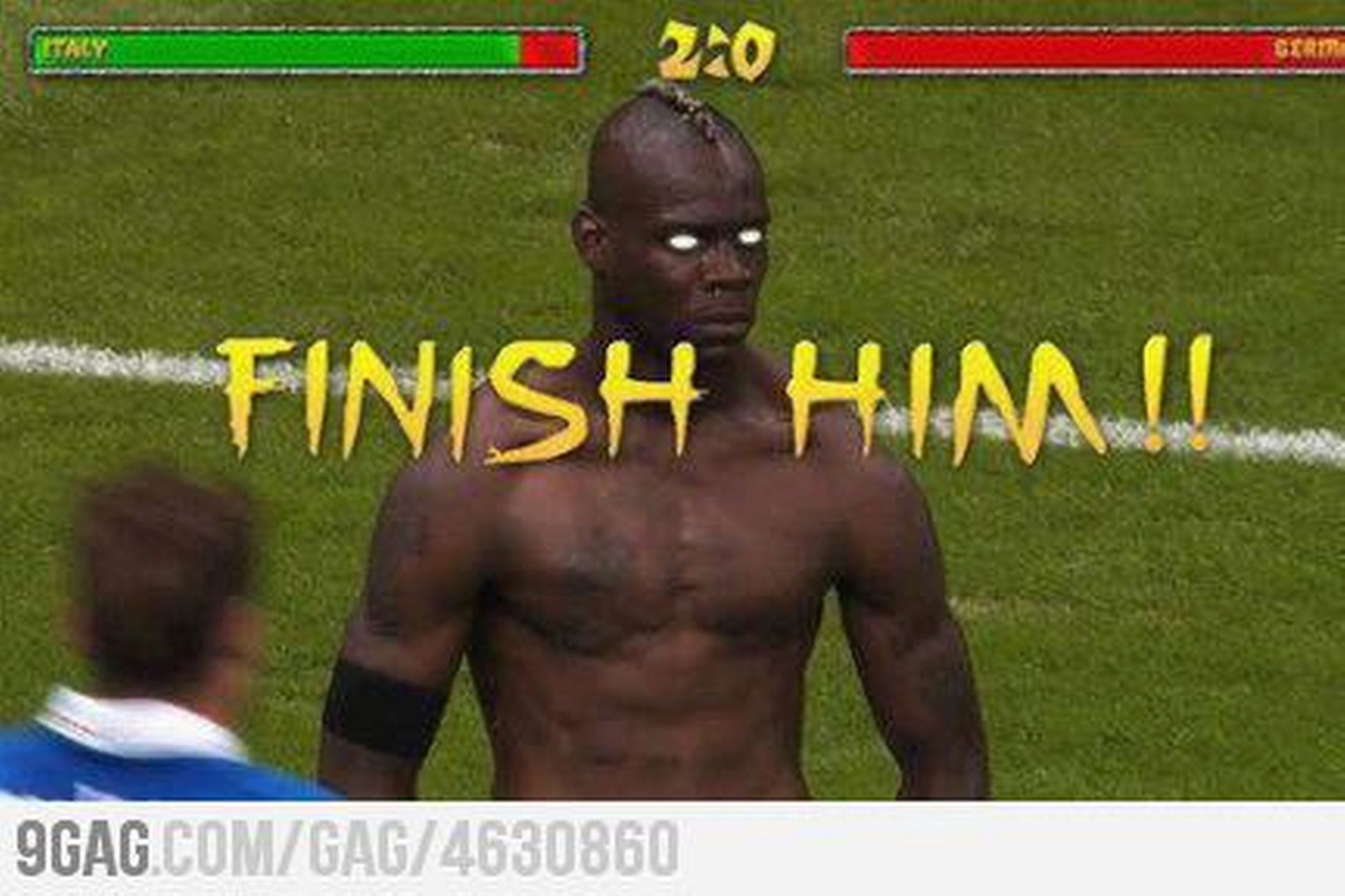 Om Balotelli varit med i tevespelet Tekken hade man ju valt honom varje gång. Om Balotelli varit med i tevespelet Tekken hade man ju valt honom varje gång.