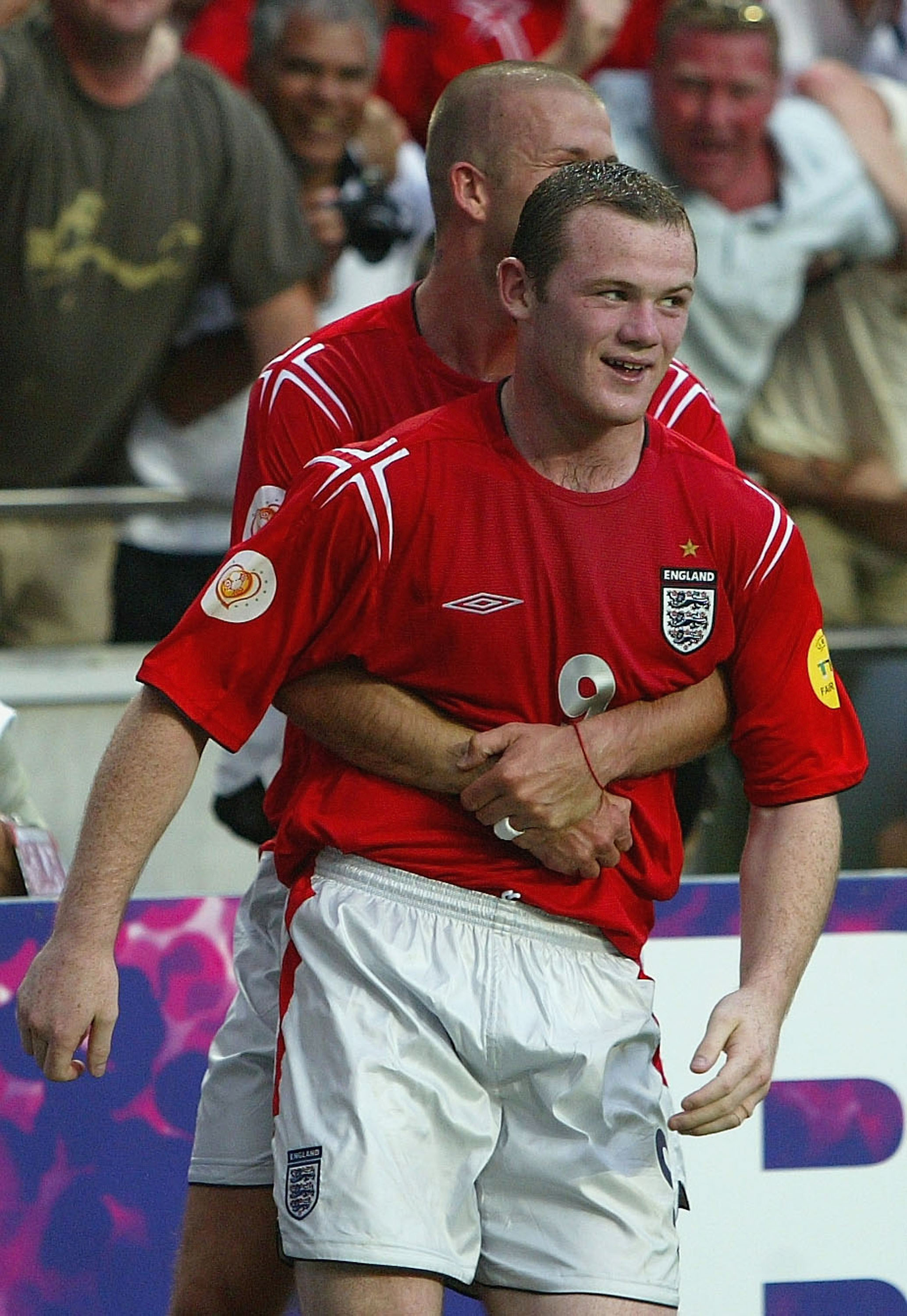 Wayne Rooney blev den yngste målskytten i turneringens historia.
