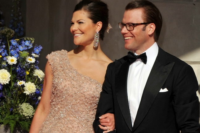 Kronprinsessan med sin prins Daniel. Nu är de lyckliga föräldrar. Kronprinsessan med sin prins Daniel. Nu är de lyckliga föräldrar.