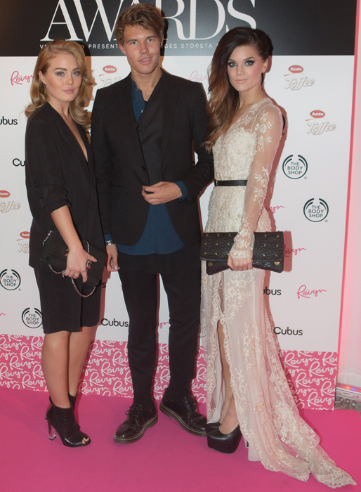Angelica Blick, Andreas Wijk och Linda Hallberg gav fotograferna sin bästa sida. Angelica Blick, Andreas Wijk och Linda Hallberg gav fotograferna sin bästa sida.
