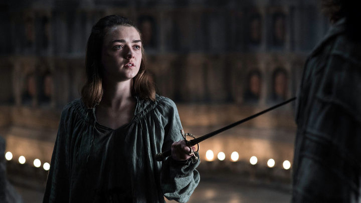 Maisie Williams, som spelar Arya Stark, har nyss läst klart sjunde säsongens manus.