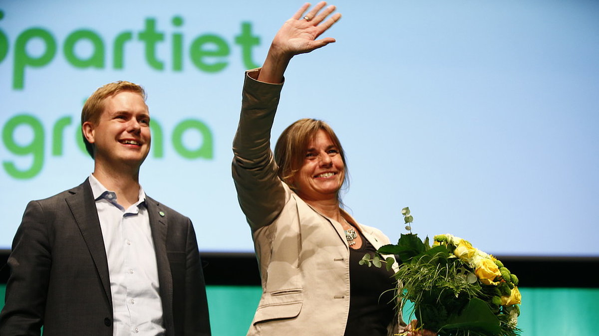 Gustav Fridolin och Isabella Lövin blir MP-språkrör.
