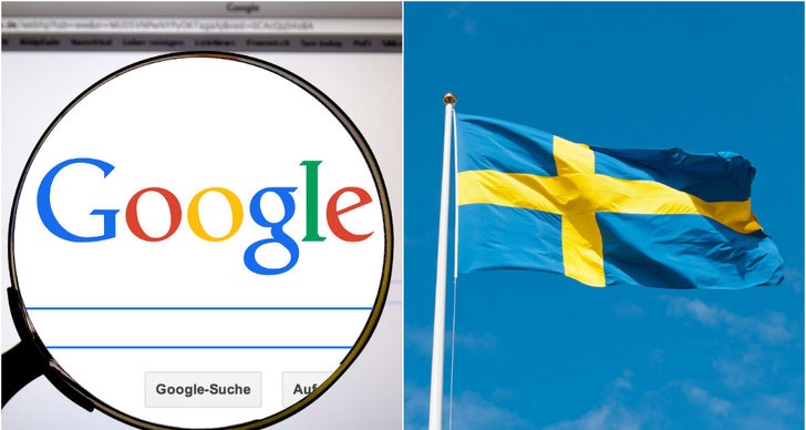 Sverige, Google, Lista