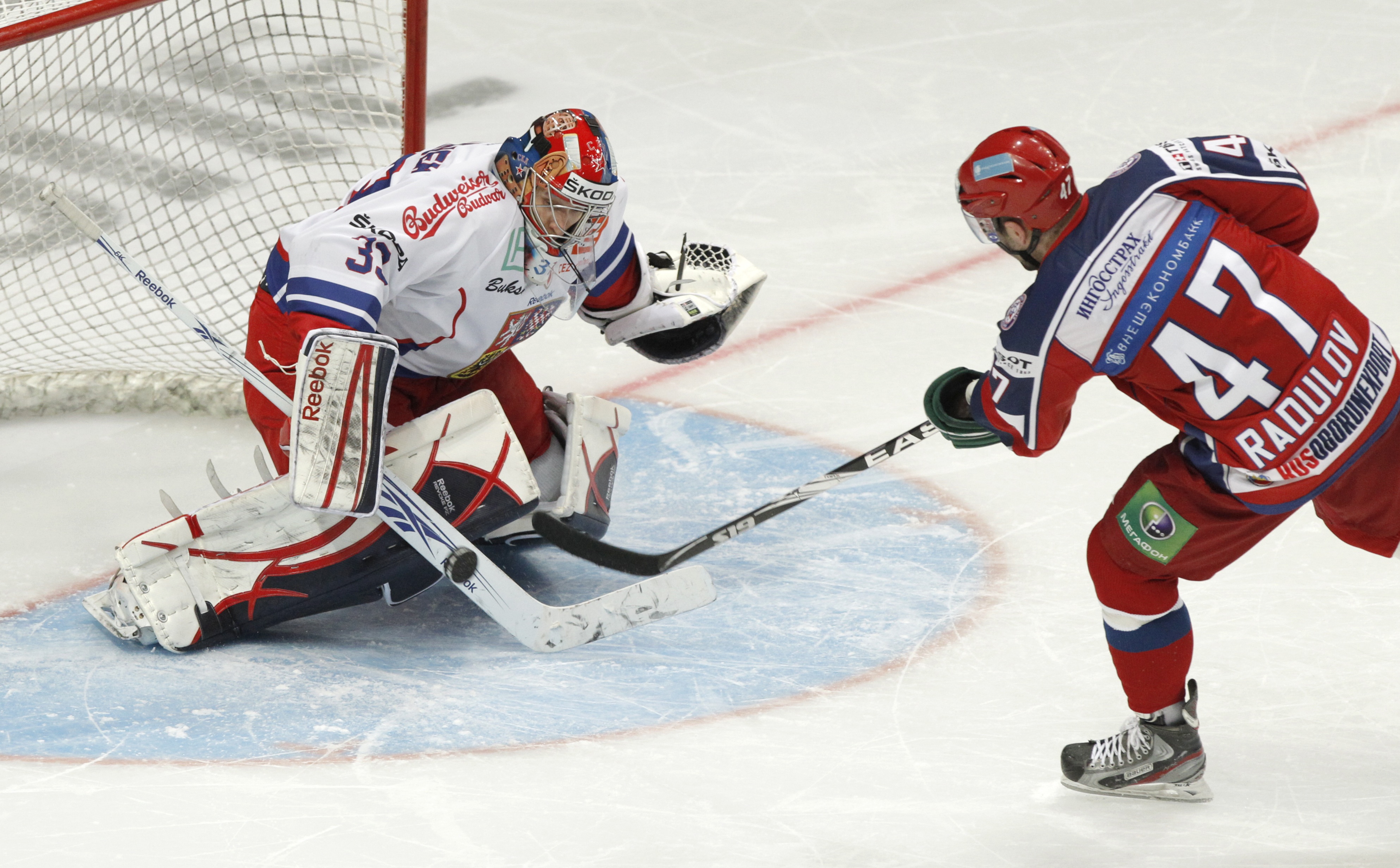 Han har även varit given i Tjeckiens mål i Euro Hockey Tour under säsongen.