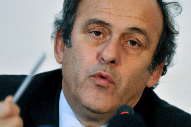 Platini har tillsammans med Uefa bestämt sig för att stötta Japan.