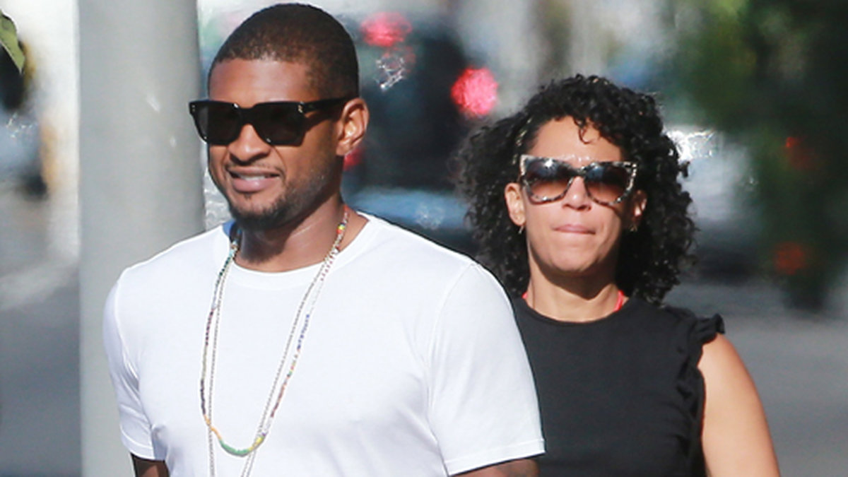 Usher och hans fru Grace Miguel har varit gifta i fem år. 