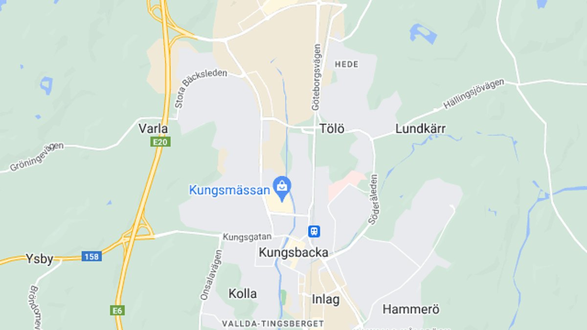 Google maps, Kungsbacka