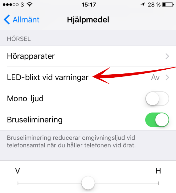 iPhone blixt iPhone blixt