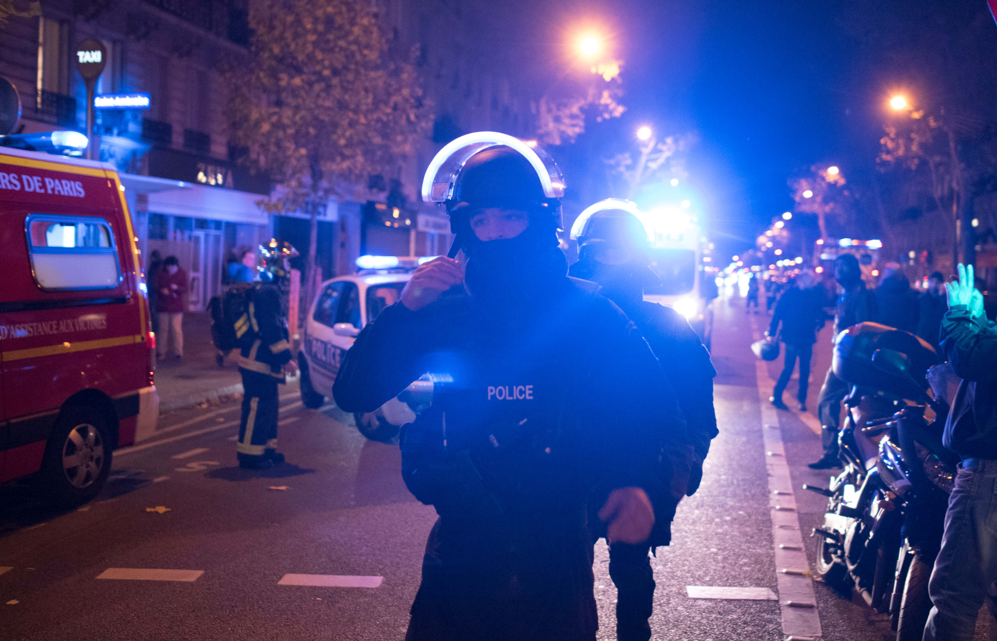 Bilder från attackerna i Paris Bilder från attackerna i Paris