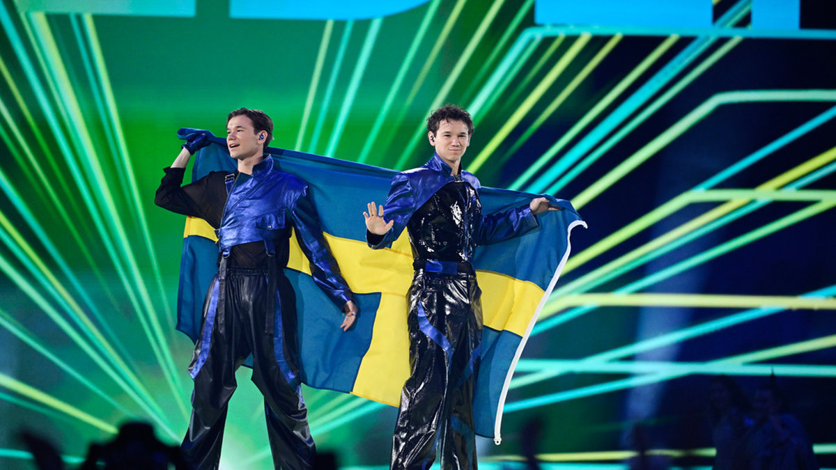 Marcus &amp; Martinus kom på nionde plats i Eurovision.