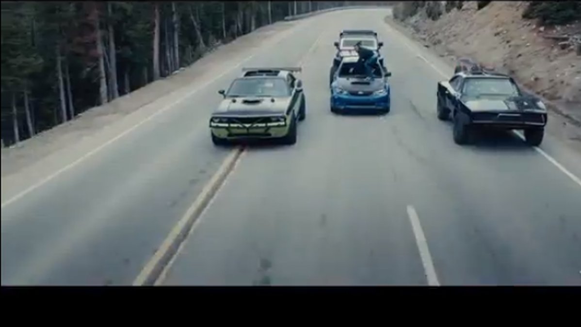 I "Furious 7" gick det åt 230 bilar. 