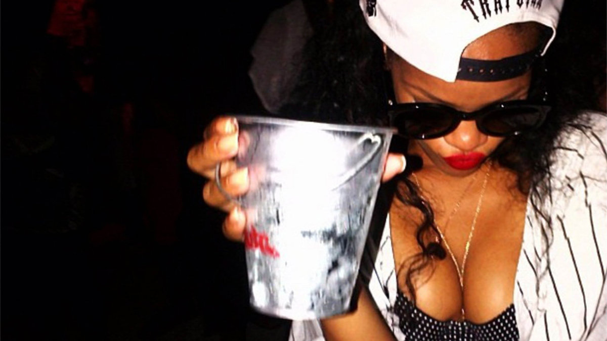 Rihanna älskar en bra fest.