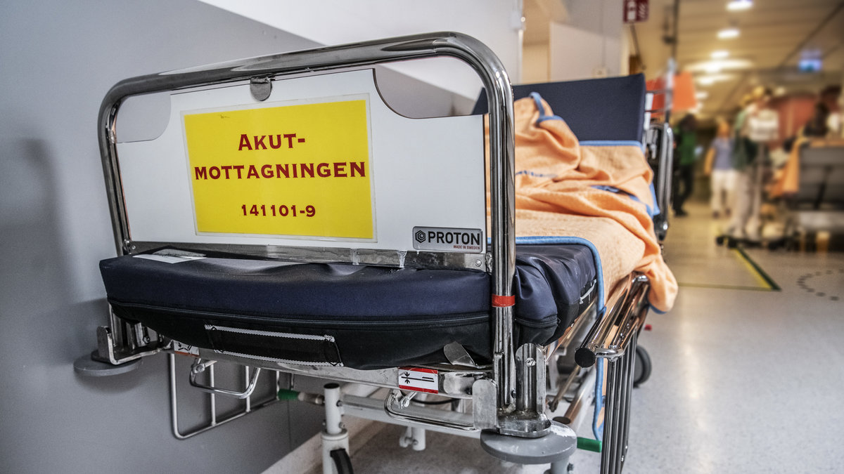 En tvåårig pojke dog i septisk chock på Kristiansstads sjukhus. Genrebild. 