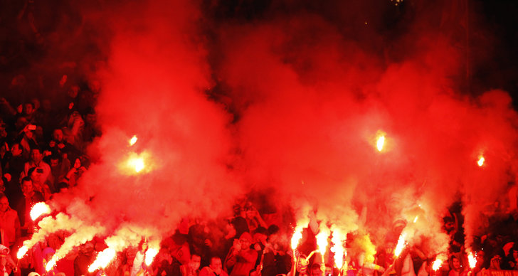 Galatasaray, Fans, Supporter, Brak, Chelsea, Champions League, Knivar