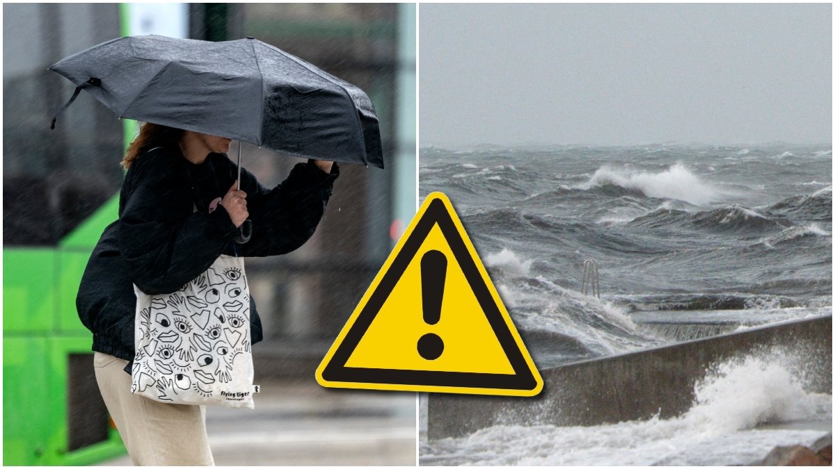 SMHI har utfärdat flera vädervarningar inför veckan.