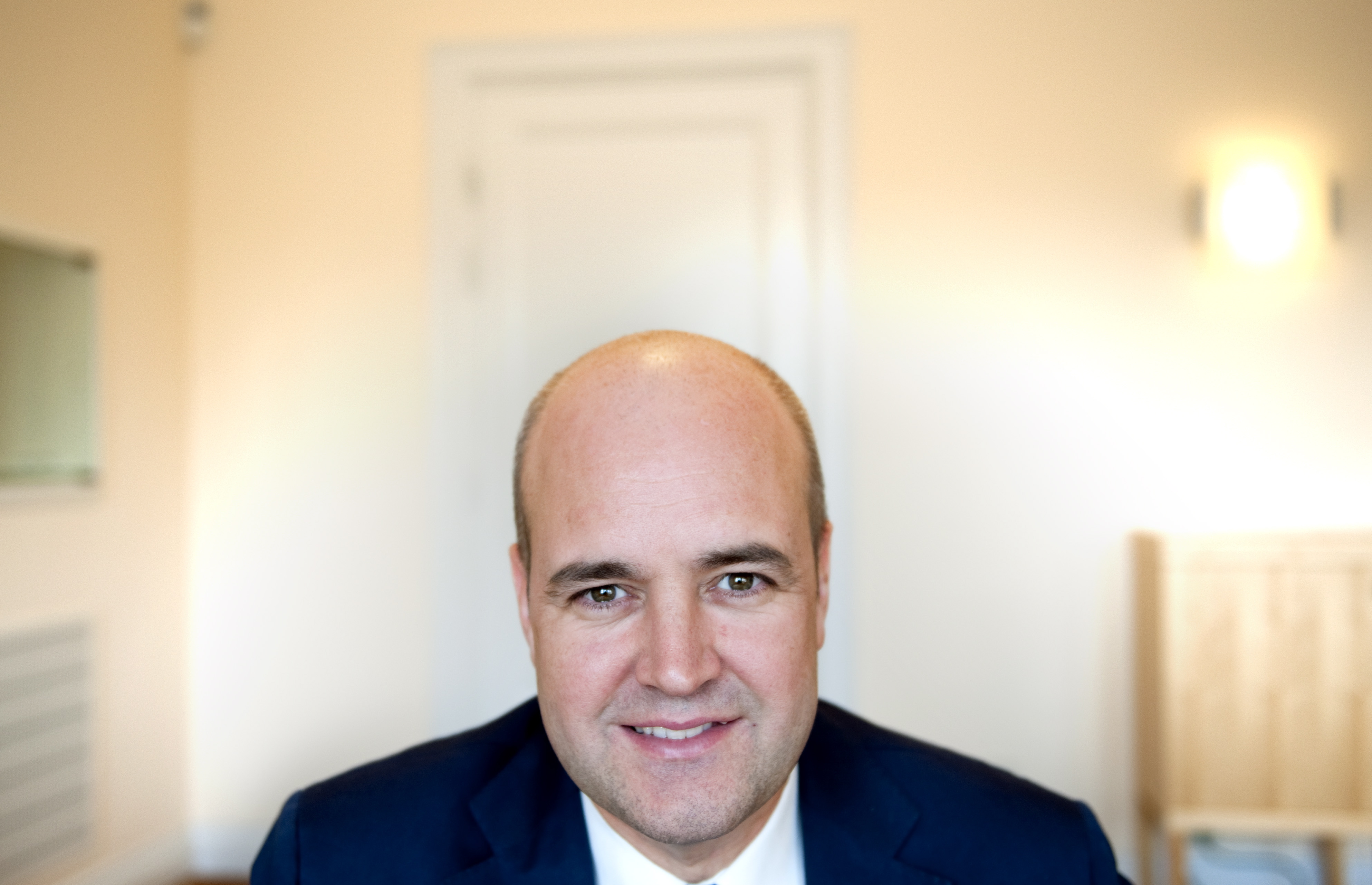 Liksom statsminister Fredrik Reinfeldt.