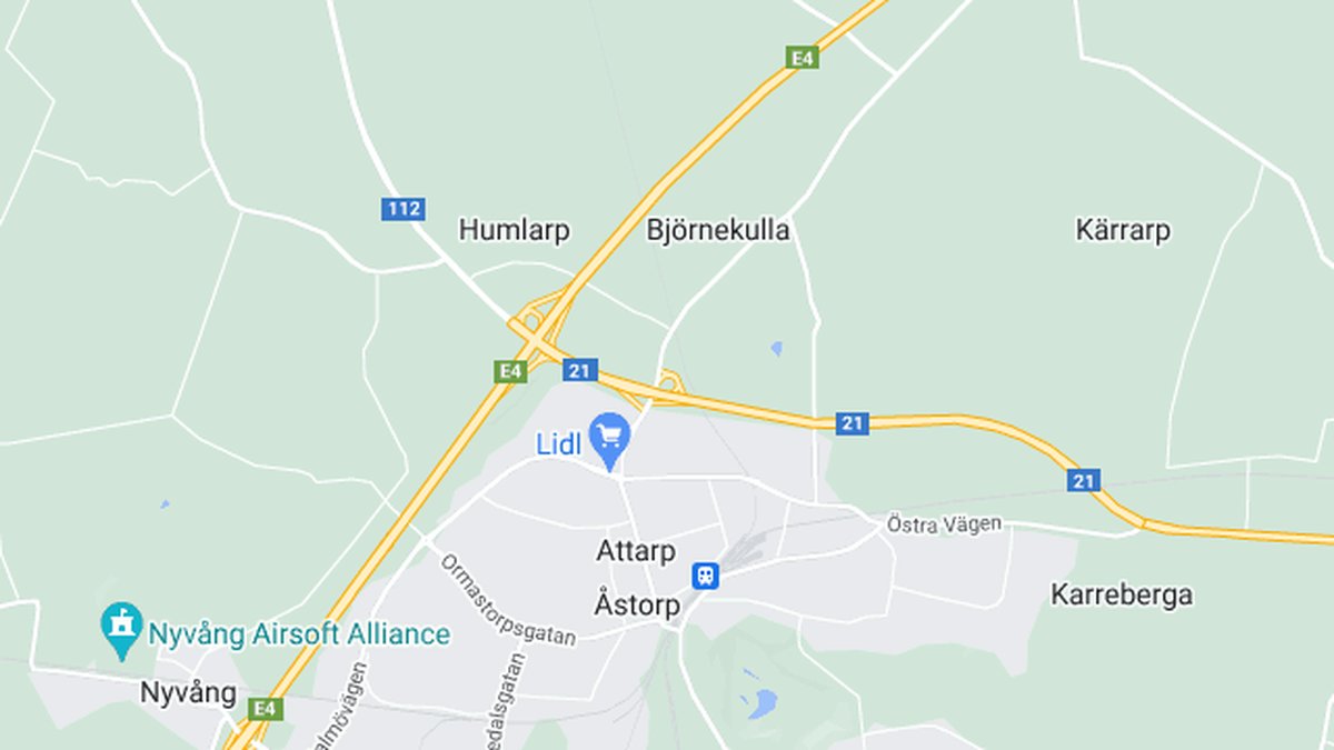 Google maps, Åstorp