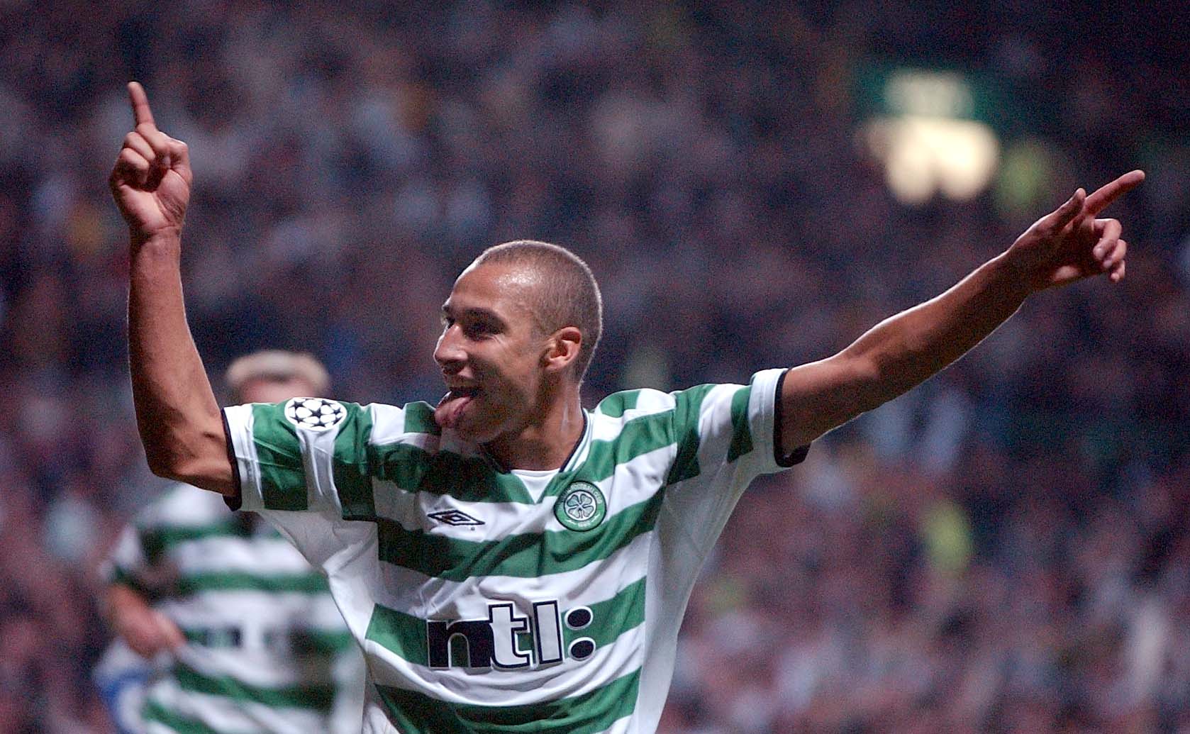 Henrik Larsson gjorde totalt 174 mål för Celtic.