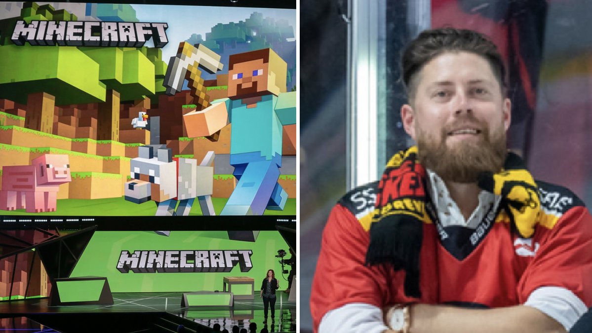 Minecraft-miljadären Jakob Porser är ett stort fan av Luleå hockey är lagets privata sponsor.