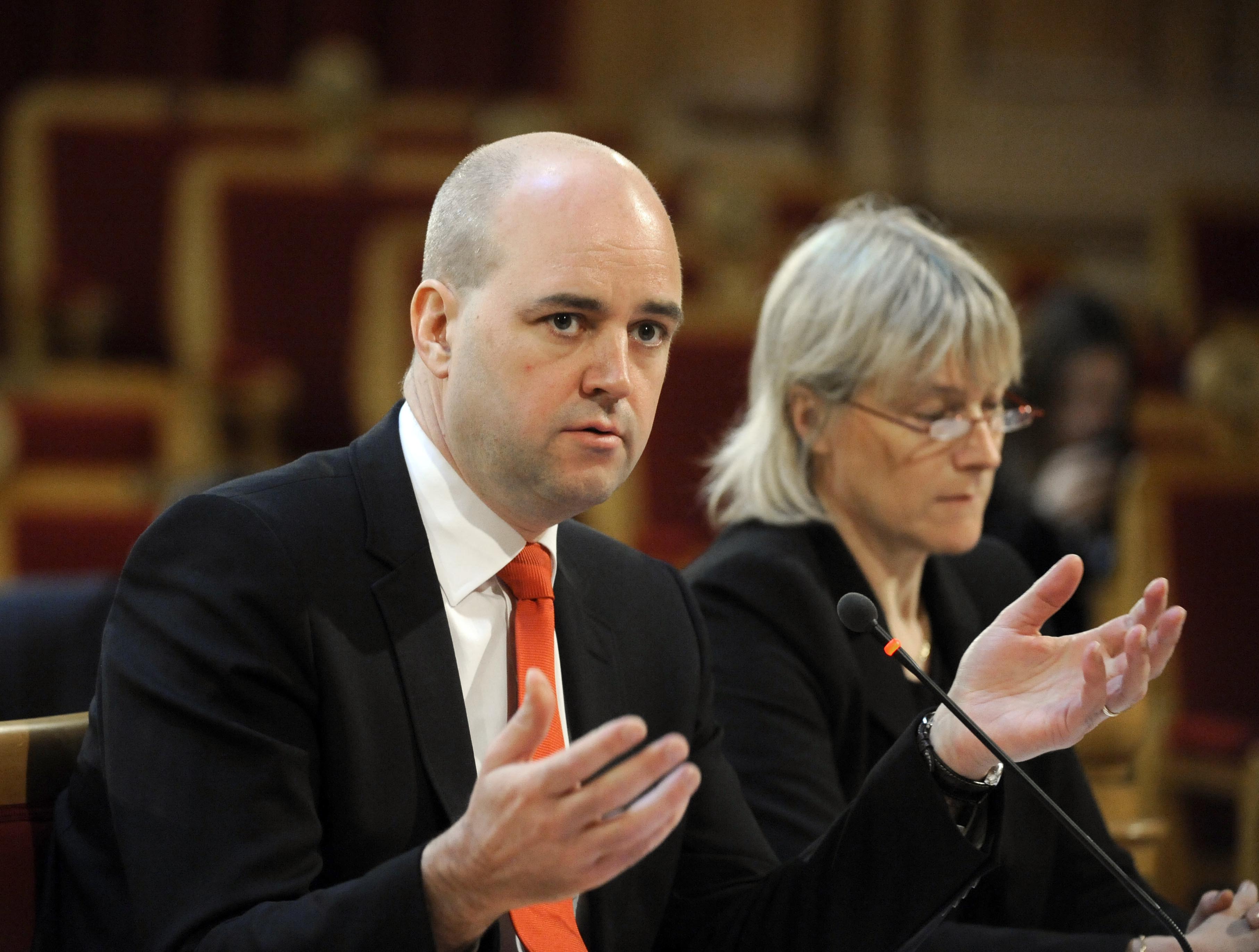 Korruption, Fredrik Reinfeldt, Moderaterna