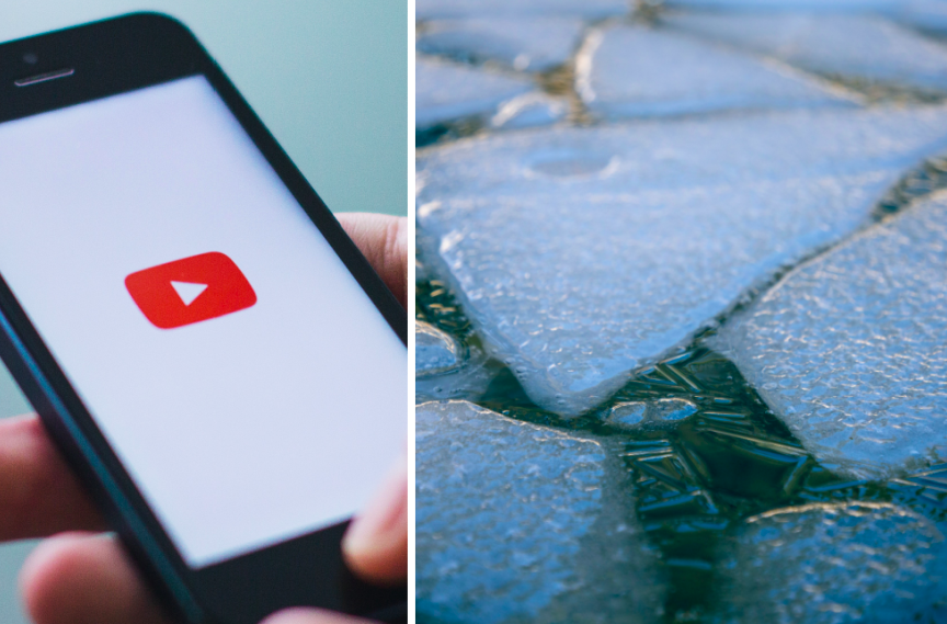 Youtube-stjärna död – gick genom isen