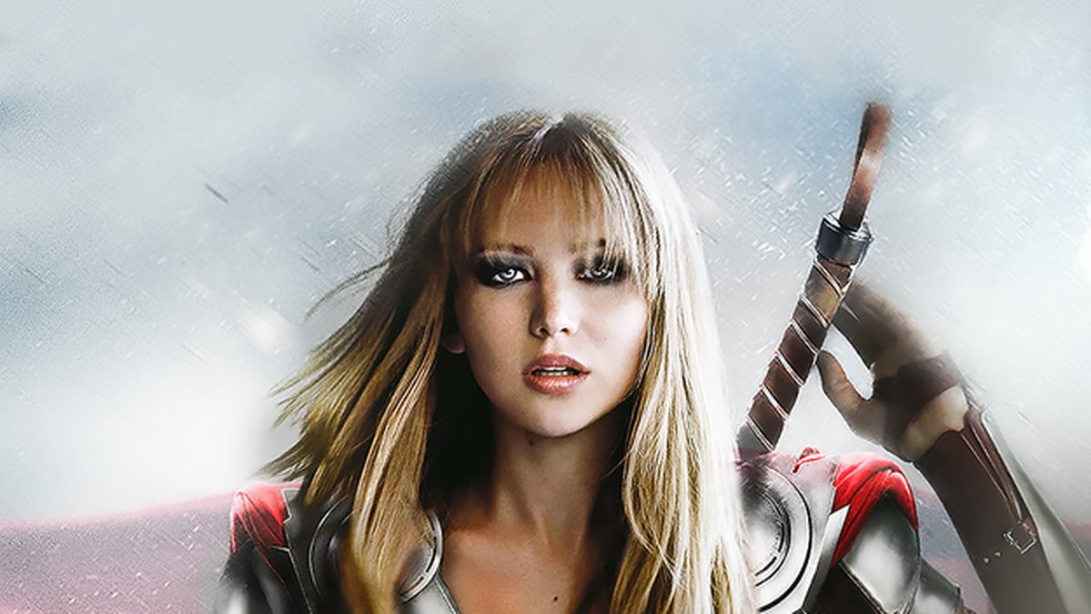 Jennifer Lawrence som Thor.