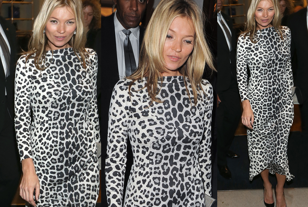 Det finns en anledning till att Kate Moss är en modeikon. Men det kan inte alltid gå rätt. Här ser hon mest ut som något som rymt från Kolmården. Det finns en anledning till att Kate Moss är en modeikon. Men det kan inte alltid gå rätt. Här ser hon mest ut som något som rymt från Kolmården.