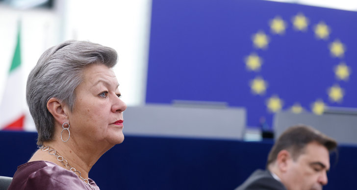EU, Ylva Johansson, TT