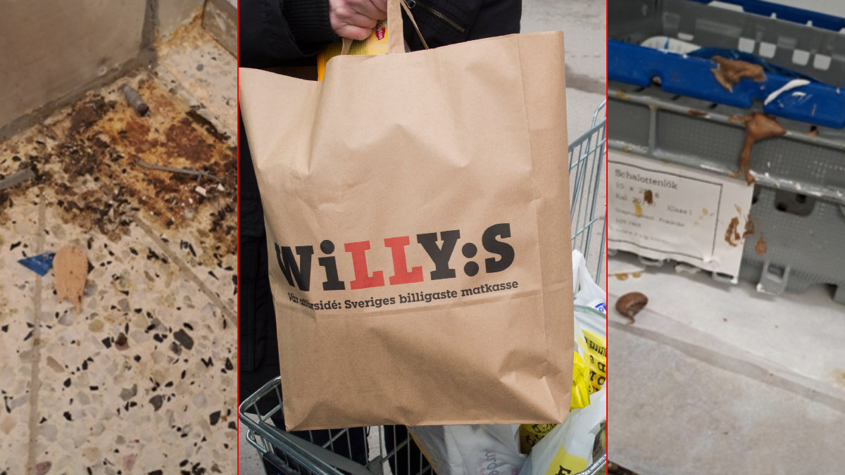 En inspektion avslöjade en hel del brister på en Willys-butik