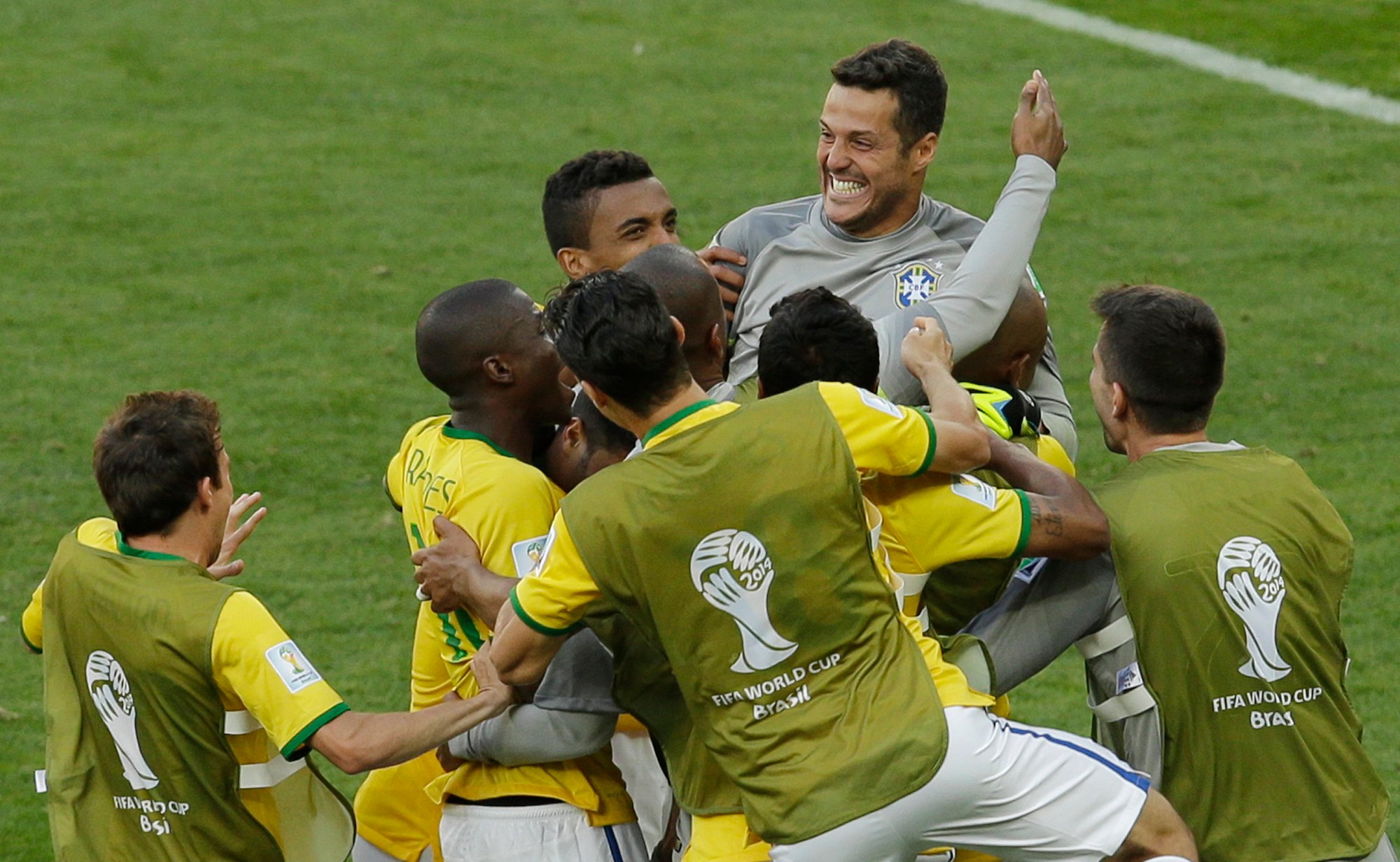 Alexis Sanchez, David Luiz, Brasilien, Neymar, VM, åttondelsfinal, Chile
