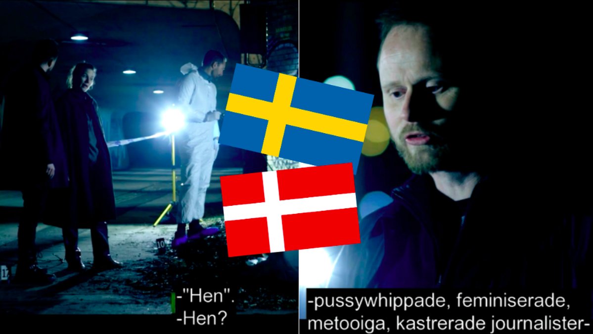 Dansk polis och svensk polis