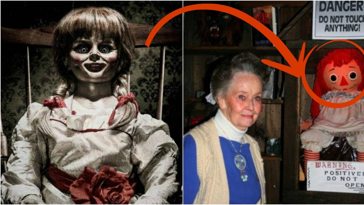 Visste du att "Annabelle" är baserad på en verklig docka?
