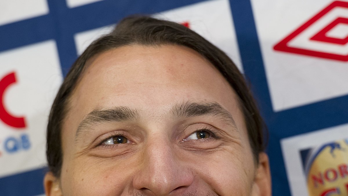 Undrar om Zlatan kommer att le lika stort i morgon kväll?