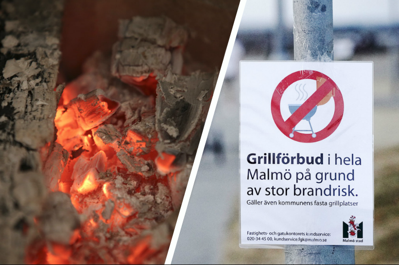 I Västmanland, Gävleborg och Skåne kan du nu grilla igen. 