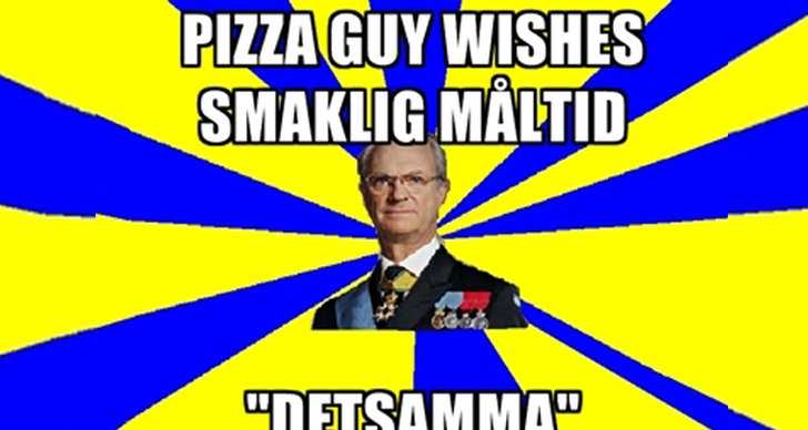 Kung Carl XVI Gustaf, Meme, Facebook
