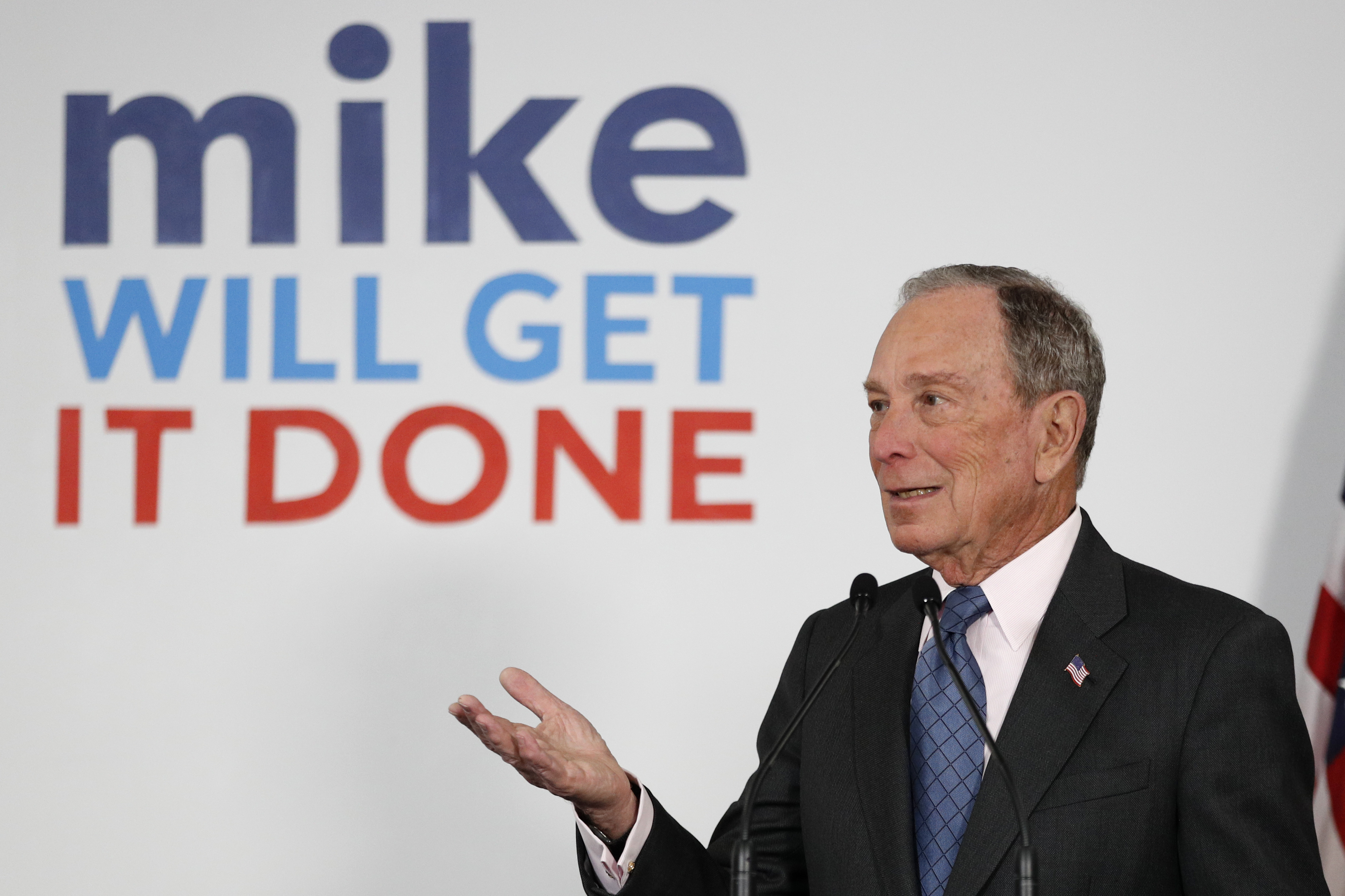 Michael Bloomberg. Michael Bloomberg.